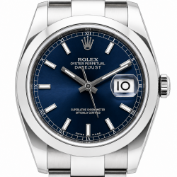 Rolex Datejust 36MM 116200 Blue Dial Stainless Steel Watch